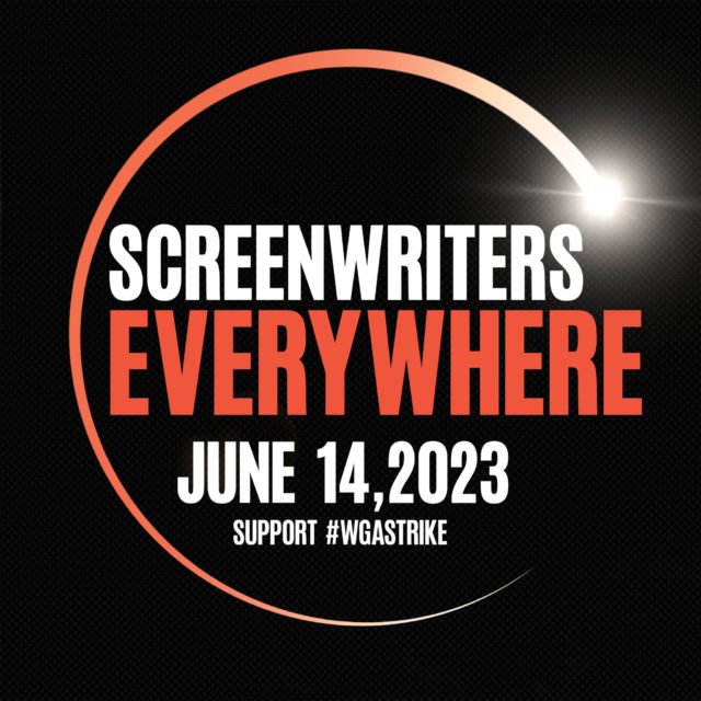 UGT con el WGA (Sindicato de Guionistas de América)